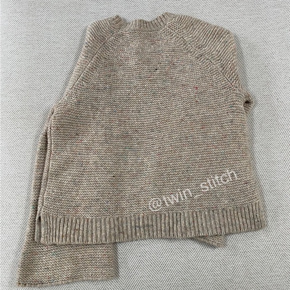 MWL Flecked Wide-Sleeve Pullover Sweater - Picture 4 of 7